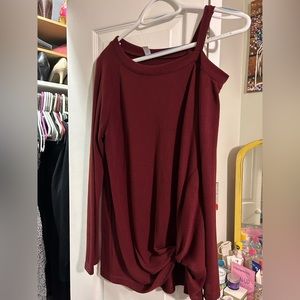 No tags but never worn!  Long-sleeve, dressy top.